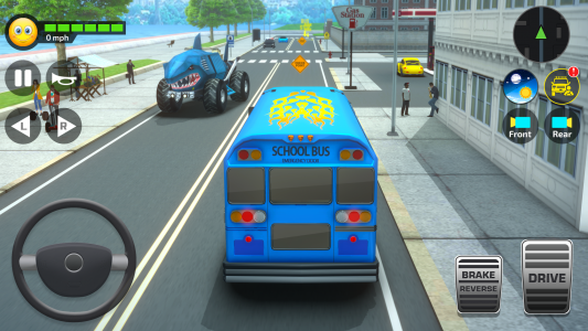 اسکرین شات بازی School Bus Simulator Driving 4