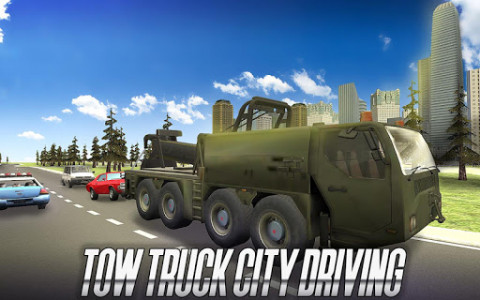 اسکرین شات بازی Tow Truck City Driving 1