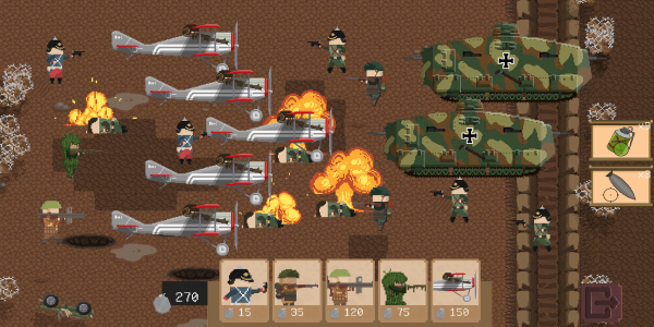 اسکرین شات بازی Trench Warfare - WW1 War Games 2
