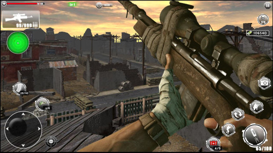 اسکرین شات 2 بازی World War Sniper WW2 Gun Games