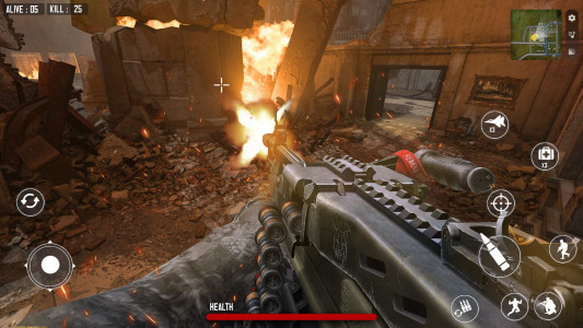 اسکرین شات بازی Gun Games: Army War Shooter 3D 2