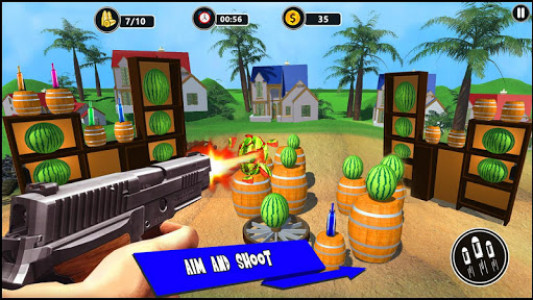 اسکرین شات بازی Wicked Watermelon Shooter : Crazy Boss Shooting 7