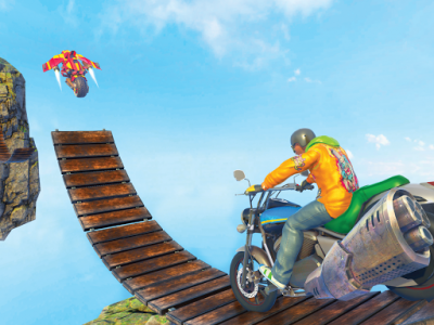 اسکرین شات بازی Moto Bike Stunts Racing : Best Bike Game 2021 7
