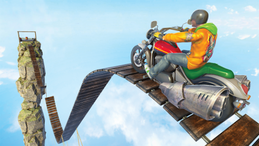 اسکرین شات بازی Moto Bike Stunts Racing : Best Bike Game 2021 2