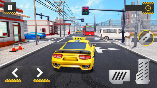 اسکرین شات برنامه Taxi Pickup Driving Simulator 2