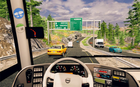 اسکرین شات بازی Real Bus Simulator 2019 1
