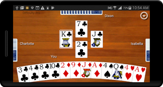اسکرین شات بازی Hearts Card Classic 1