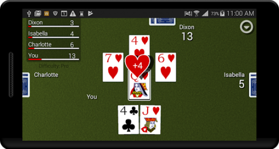 اسکرین شات بازی Hearts Card Classic 5