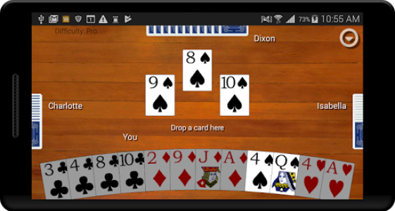 اسکرین شات بازی Hearts Card Classic 3