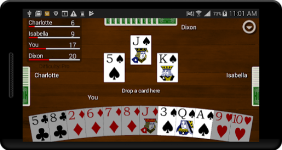 اسکرین شات بازی Hearts Card Classic 6
