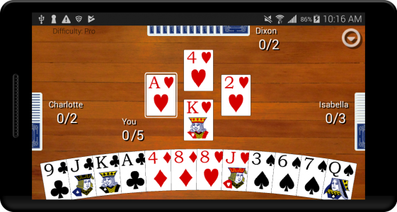 اسکرین شات بازی Spades Card Classic 1