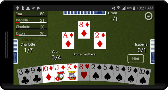 اسکرین شات بازی Spades Card Classic 5