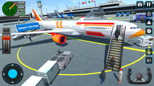 اسکرین شات برنامه Flight Simulator 3D Plane Game 3