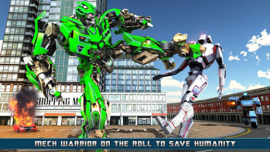 اسکرین شات بازی Flying Helicopter Robot Transform War Robot Hero 2