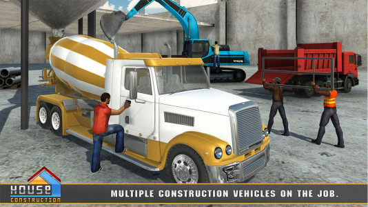 اسکرین شات بازی House Construction Truck Game 2