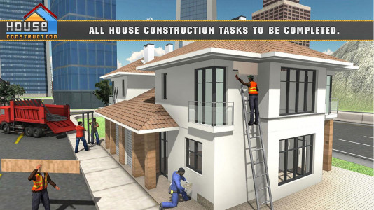 اسکرین شات بازی House Construction Truck Game 7