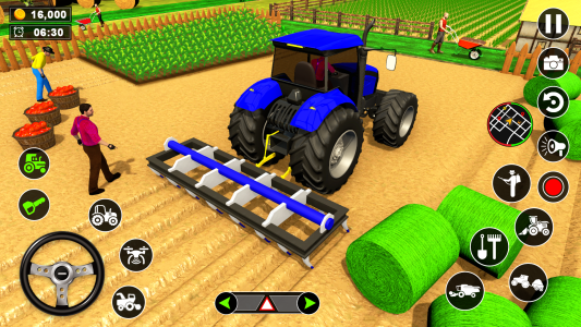 اسکرین شات 2 برنامه Real Tractor Driving Simulator