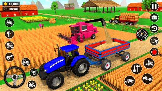 اسکرین شات برنامه Real Tractor Driving Simulator 5