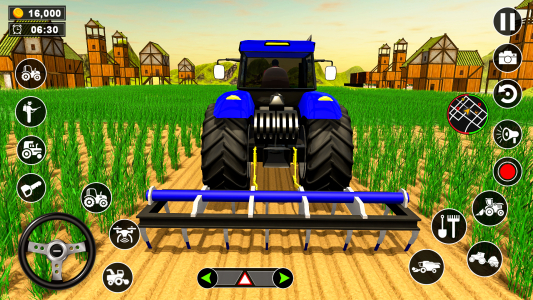 اسکرین شات برنامه Real Tractor Driving Simulator 3