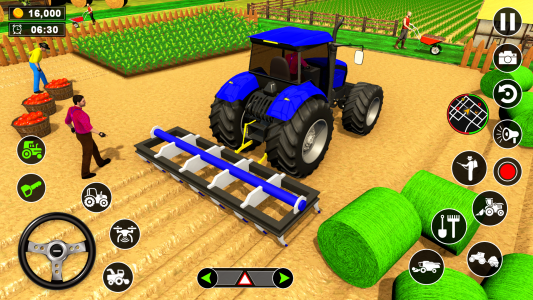اسکرین شات برنامه Real Tractor Driving Simulator 2