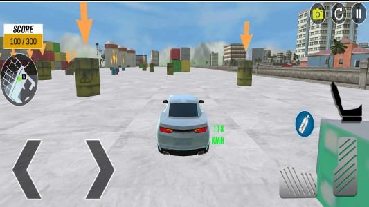 اسکرین شات برنامه Car Race 3D - Race in Car Game 4