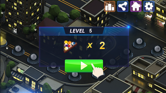 اسکرین شات بازی Pooking City 3
