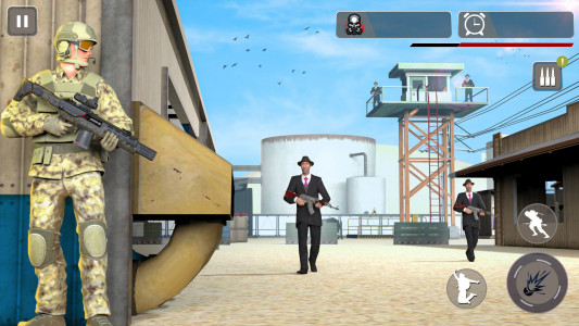اسکرین شات بازی Gun Games Commando - 3d fire 1