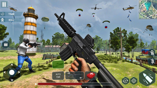 اسکرین شات بازی Fnite Fire Battleground: Guns 4