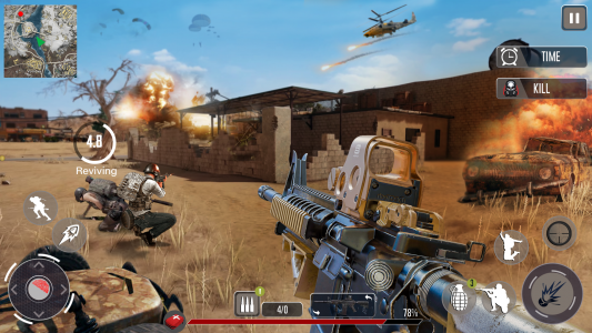 اسکرین شات برنامه Sniper gun - Clash Squad 3D 4