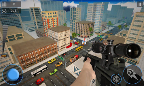 اسکرین شات بازی Sniper Traffic Shooting - Free shooting games -FPS 6