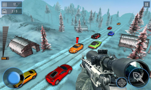 اسکرین شات بازی Sniper Traffic Shooting - Free shooting games -FPS 4