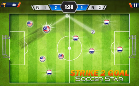 اسکرین شات بازی Strike 2 goal: Fantasy Soccer League 2019 2