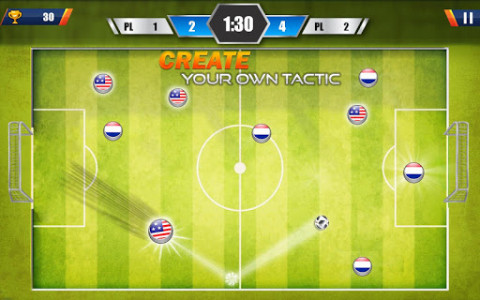اسکرین شات بازی Strike 2 goal: Fantasy Soccer League 2019 5