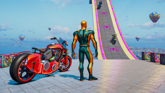 اسکرین شات 2 بازی Real Bike Racing 3D Bike Games