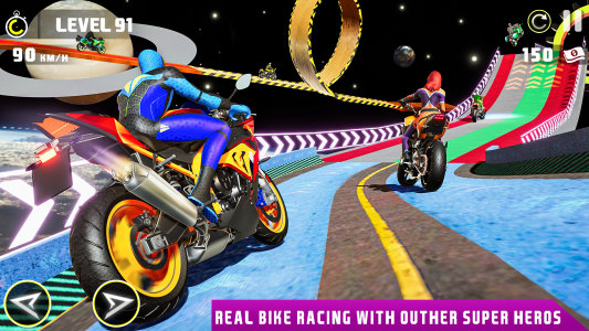 اسکرین شات بازی Real Bike Racing 3D Bike Games 3