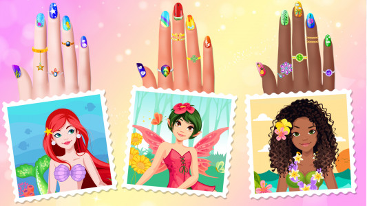 اسکرین شات بازی Nail Salon Game Girls Nail art 6