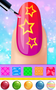 اسکرین شات بازی Nail Salon Game Girls Nail art 1