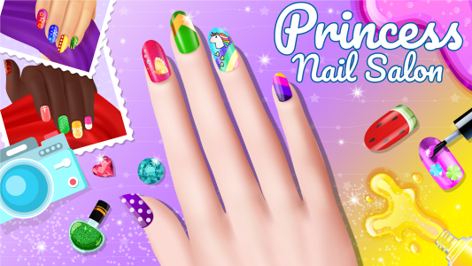اسکرین شات 4 بازی Nail Salon Game Girls Nail art