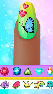 اسکرین شات بازی Nail Salon Game Girls Nail art 3