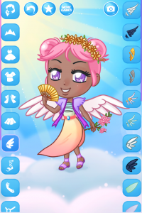 اسکرین شات بازی Chibi Angel Dress Up Game 5