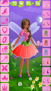 اسکرین شات بازی Little Fairy Dress Up Game 8