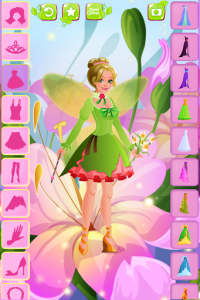 اسکرین شات بازی Little Fairy Dress Up Game 2