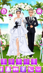 اسکرین شات بازی Millionaire Wedding - Lucky Bride Dress Up 8