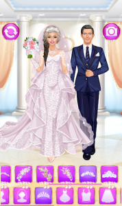 اسکرین شات بازی Millionaire Wedding - Lucky Bride Dress Up 7