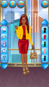 اسکرین شات 3 بازی Office Dress Up Games
