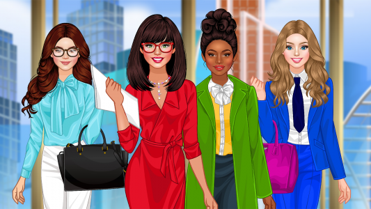 اسکرین شات بازی Office Dress Up Games 7