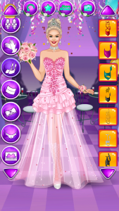 اسکرین شات بازی Prom Queen Dress Up Star 3