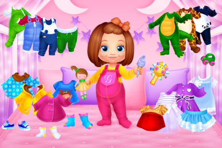 اسکرین شات بازی Toddler Dress Up - Girls Games 1