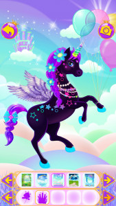 اسکرین شات 3 بازی Unicorn Dress Up - Girls Games
