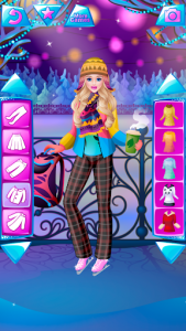 اسکرین شات بازی Winter Dress Up Game For Girls 5